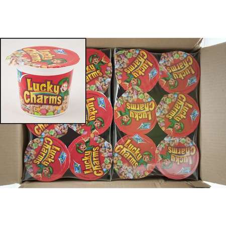 LUCKY CHARMS Lucky Charms Single Serve Bowl Pak 1.7 oz. Cup, PK60 16000-13899